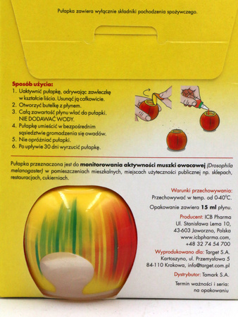Pułapka - Jabłko Na Muszki Owocówki – 15 ml Target