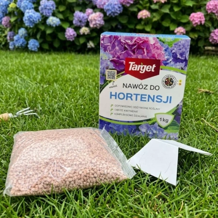 Nawóz do hortensji – poprawia wybarwienie kwiatów – 1 kg Target