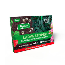 Larva Stoper – pożyteczne nicienie na pędraki i opuchlaki 50 mln nicieni Vegano