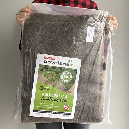 Biowłóknina Mata Ściółkująca Covelana – 1,5x2m Poltops