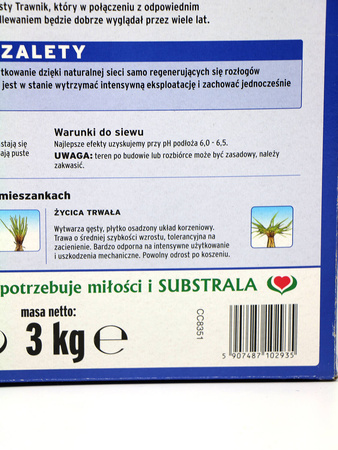 Trawa Samo Zagęszczająca – Sportowa – 3 kg Substral