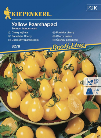 Pomidor Cherry 'Yellow Pearshaped' – Kiepenkerl