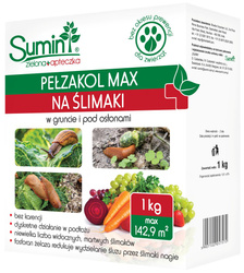 Pełzakol Max środek na ślimaki (fosforan żelaza) – 1 kg Sumin