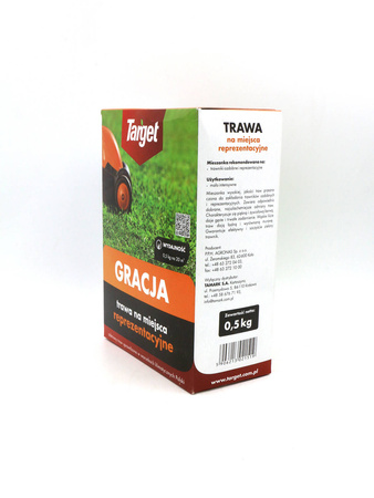 Gracja – Trawa Gazonowa – 0,5 kg Target