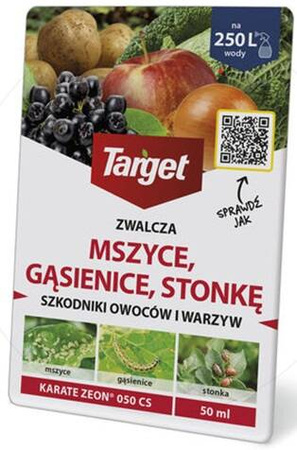 Karate Zeon 050 CS – Zwalcza Szkodniki Roślin – 50 ml Target