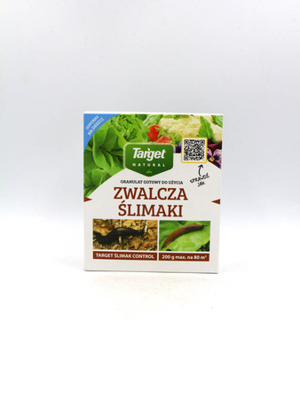 Ślimak Control – Naturalny Granulat Na Ślimaki – 200 g Target