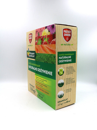 Nawóz Uniwersalny Naturalne Odżywienie – Witaminy Dla Rośliny – 2,5 kg Protect Garden