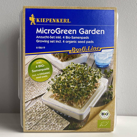 Mikrolistki – Zestaw Do Uprawy MicroGreen + Nasiona – Kiepenkerl