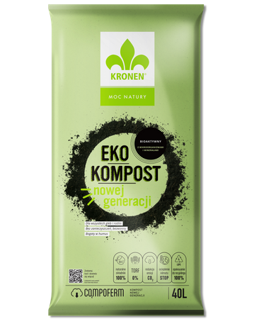Kompost Eko – BIOAKTYWNY – Paleta 39x40 l Kronen