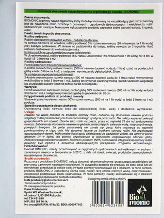 Obornik Koński w Płynie – 5 l Biomonic