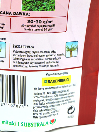 Trawa Samo Zagęszczająca – Renowacyjna – 250 g Substral