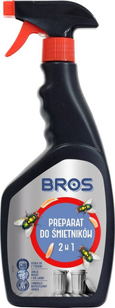 Preparat Do Śmietników – Spray 2w1 – 500 ml Bros