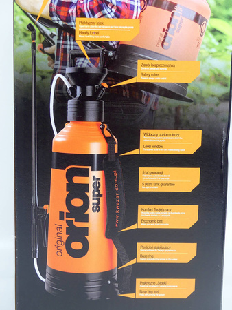 Opryskiwacz Ciśnieniowy – Orion Super 6 litrów – Kwazar