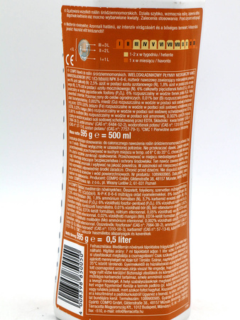 Nawóz do roślin śródziemnomorskich – do palm, juki, oliwki, cytrusów i oleandra – 500 ml Compo