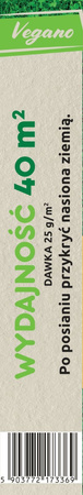 Trawnik odporny na suszę – nasiona traw z mikrokoniczyną 1 kg Vegano