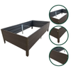 Warzywniak – podwyższona grządka – brąz GPPS 150 x 75 x 30 cm Vegano