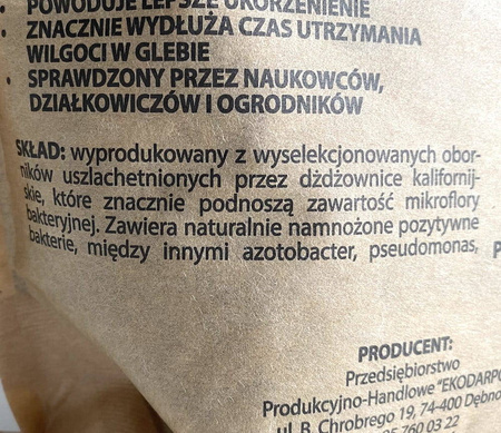 Biohumus Extra w proszku do warzyw – 1 l Ekodarpol