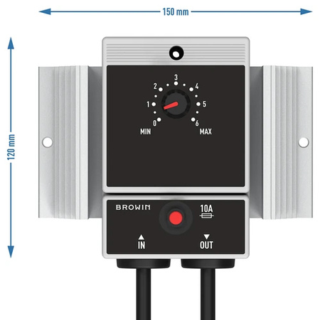 DESTYLATOR MODUŁOWY CONVEX 30L-ELEKTR. PERUN Browin