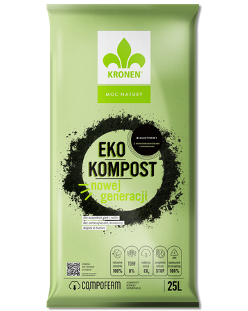 Kompost Eko – BIOAKTYWNY – Paleta 60x25 l Kronen