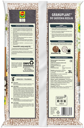 BIO Granuplant do sadzenia roślin 2-5 mm – 3 l Compo