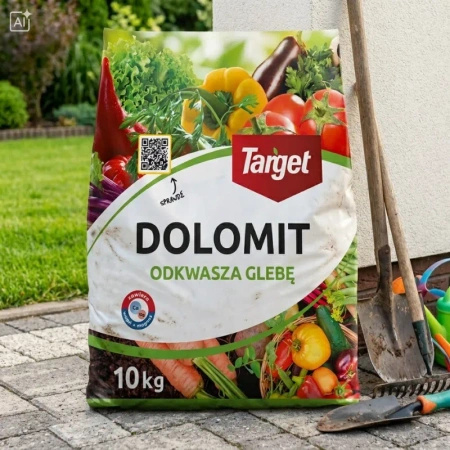 Dolomit w proszku – nawóz do odkwaszania gleby z mikroelementami – 10 kg Target