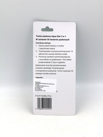 Paski Testowe Do Basenów – 3w1 – 50 szt.