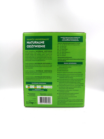 Nawóz Uniwersalny Naturalne Odżywienie – Witaminy Dla Rośliny – 2,5 kg Protect Garden
