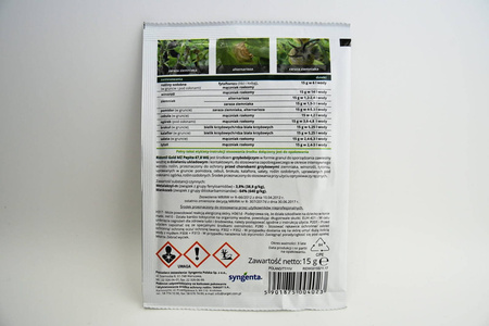 Ridomil Gold MZ Pepite 67,8 WG – Zwalcza Zarazę Ziemniaka – 15 g Target