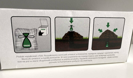 Kunagone – Odstraszacz Kretów – 10 szt.