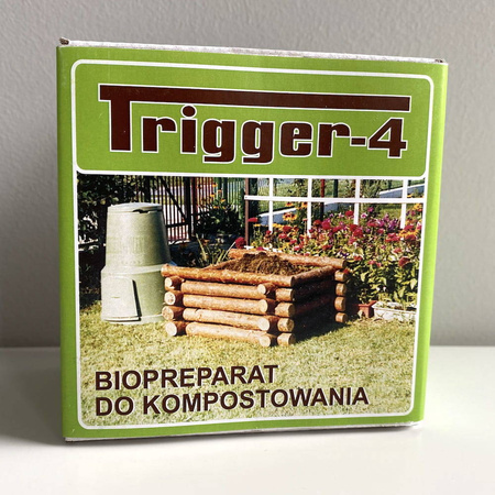 Preparat Do Kompostowania TRIGGER-4 100 g + 2 worki 80 l