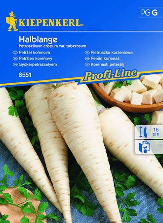 Pietruszka korzeniowa 'Halblange' – Kiepenkerl