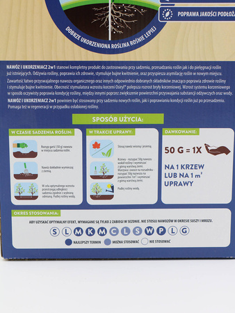 Nawóz uniwersalny 2w1 z ukorzeniaczem – 1,5 kg Protect Garden