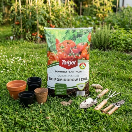 Ziemia Podłoże Do Pomidorów i Ziół – Domowa Plantacja – 20 l Target