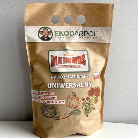 Biohumus Extra nawóz uniwesralny do warzyw i owoców – 1 l Ekodarpol