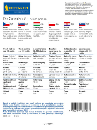 Por 'De Carentan 2' – Późny – Kiepenkerl
