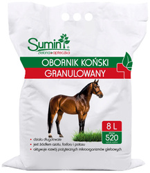 Obornik koński granulowany – do warzyw, owoców i trawników – 8 l Sumin