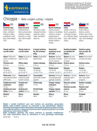 Burak Ćwikłowy 'Chioggia' – Odporny – Kiepenkerl