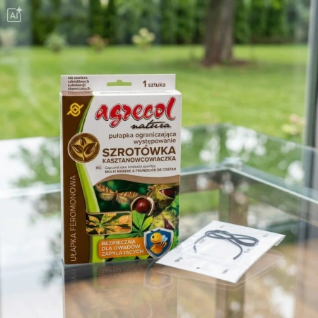 Pułapka feromonowa – szrotówka kasztanowcowiaczek – 1 szt. Agrecol