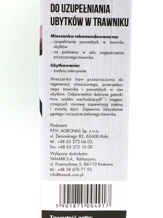 Regina – Trawa Regeneracyjna – Do Uzupełniania Ubytków – 1 kg Target
