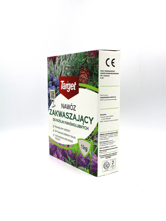 Nawóz zakwaszający do roślin kwaśnolubnych – borówek, iglaków, hortensji, wrzośców, azalii – 1 kg Target