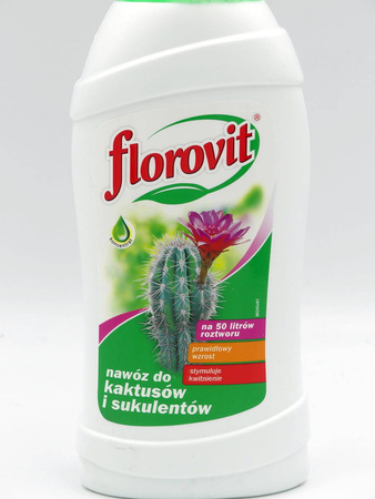 Nawóz do kaktusów i sukulentów w płynie – 0,5 l Florovit Florowit