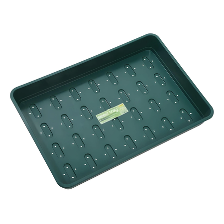 Zestaw: Pokrywka XL do tacy wysiewowej + Taca do wysiewu XL z otworami– 57,5x39,5 cm - Garland