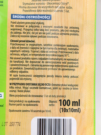 Osiryl stymulator wzrostu korzeni – 10 x 10 ml Protect Garden