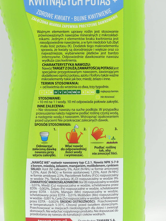 Płynny Nawóz Do Roślin Kwitnących – Morze Kwiatów – 1 l Target