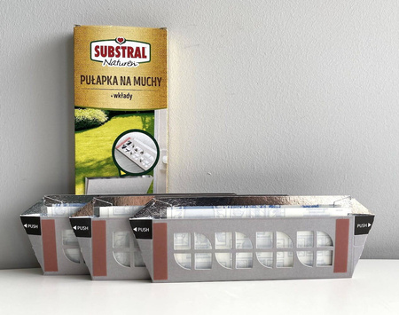 Pułapka Lepowa Na Muchy – Kieszonka – 3 szt. Substral