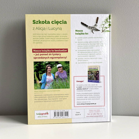 Książka Szkoła Cięcia – Rośliny Ozdobne – Lucyna i Alicja Grabowska