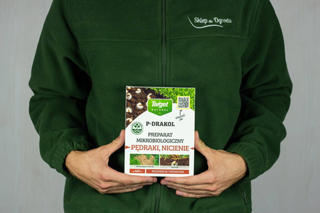 P-Drakol regeneruje trawnik po pędrakach – bakterie do trawnika – 50 g Target
