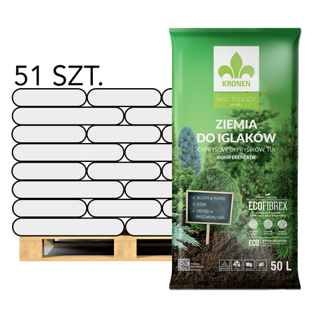 Ziemia Do Iglaków – Paleta 51x50 l Kronen