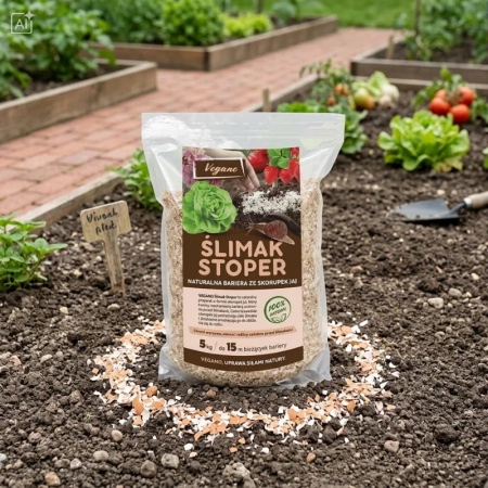 Ślimak Stoper – debris wapniowy ze skorupek jaj 5 kg Vegano