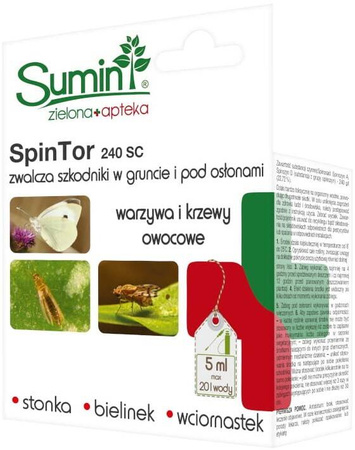 SpinTor 240 SC – Zwalcza Szkodniki Warzyw i Owoców – 5 ml Sumin